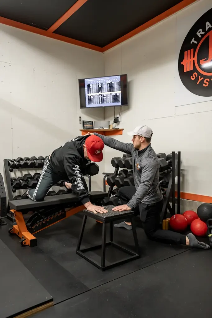 Jake giving instructions