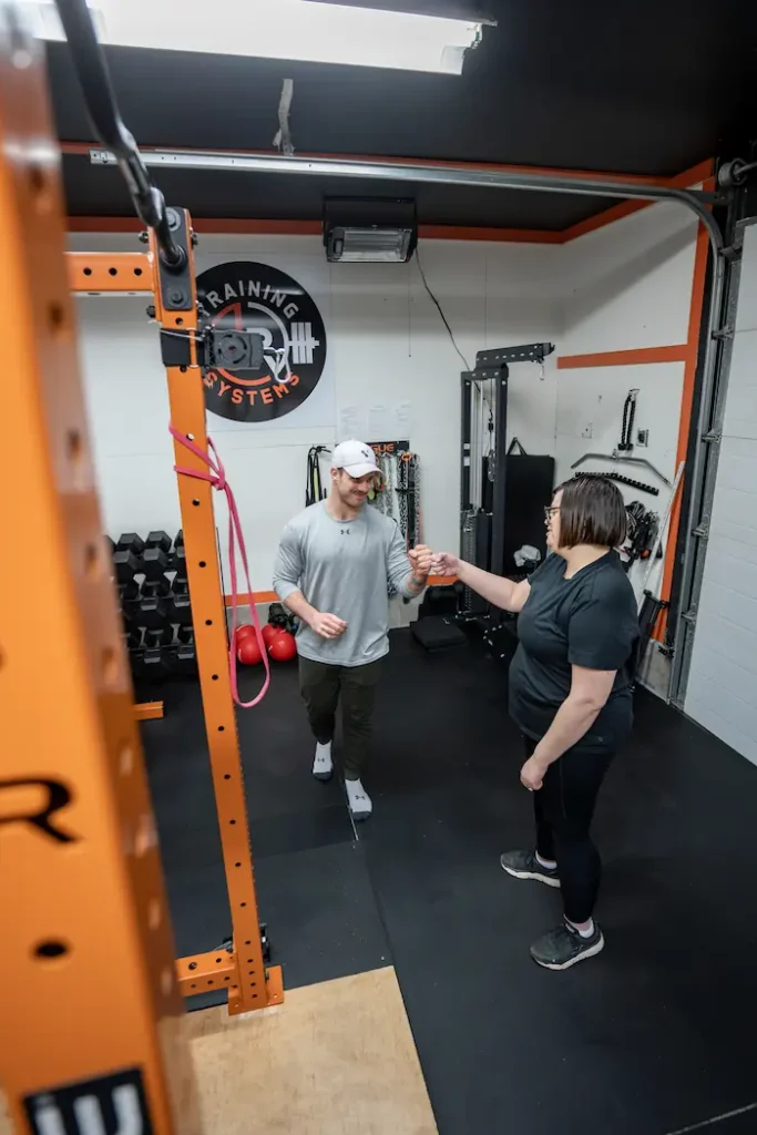 Client and jake celebrating successful session